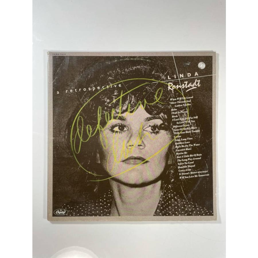 02745 【直輸入盤】 LINDA RONSTADT/A RETROSPECTIVE　※致命的な歪みがあります。 | 