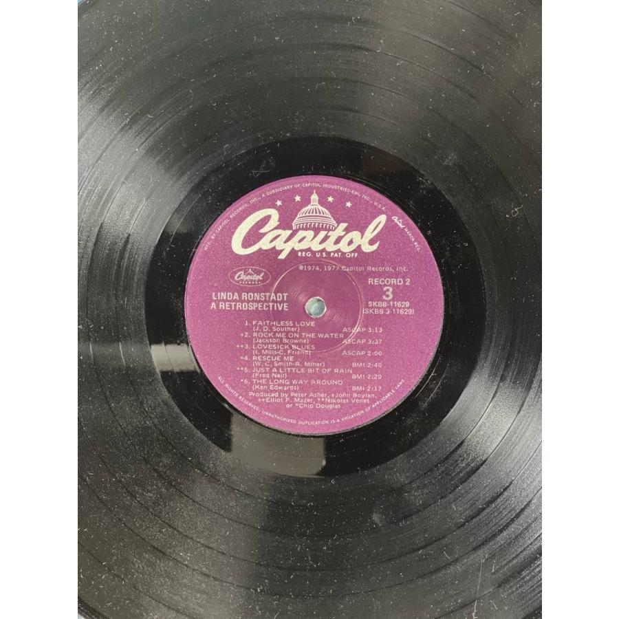 02745 【直輸入盤】 LINDA RONSTADT/A RETROSPECTIVE　※致命的な歪みがあります。 |  | 05