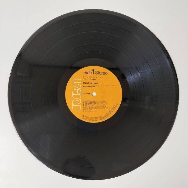 29158 ★美盤 RICK SPRINGFIELD/HARD TO HOLD ※帯付 |  | 02