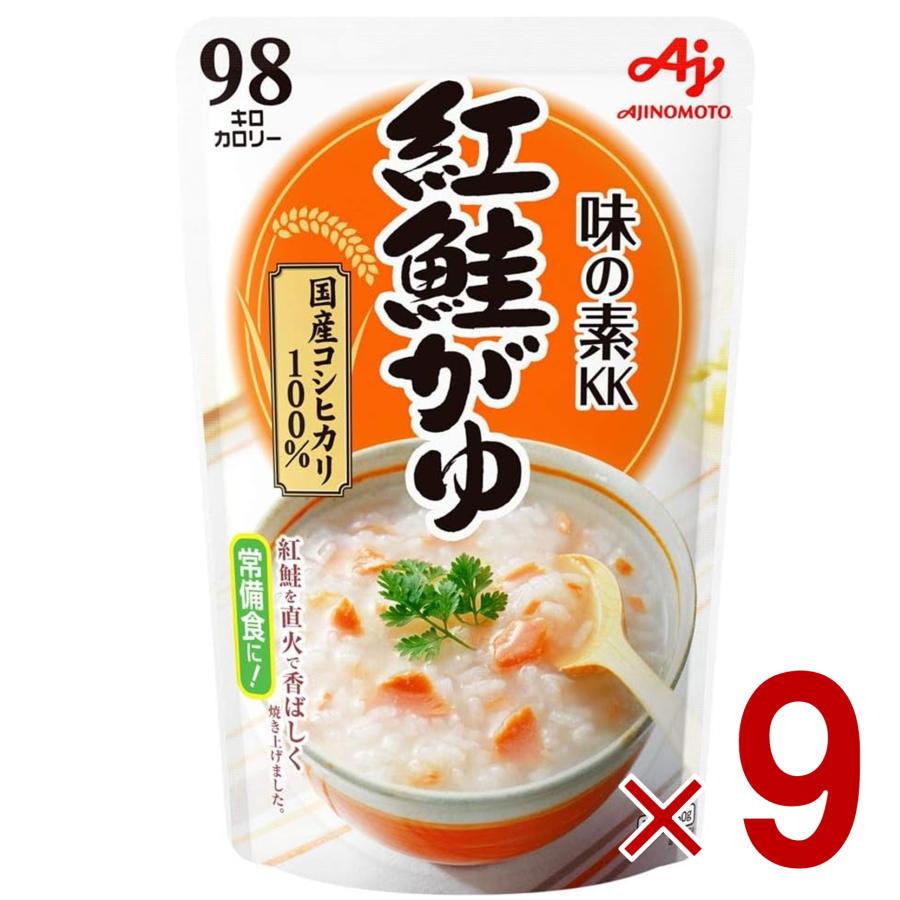 味の素 紅鮭がゆ 250g おかゆ レトルト 非常食 備蓄 仕送り お粥 紅鮭