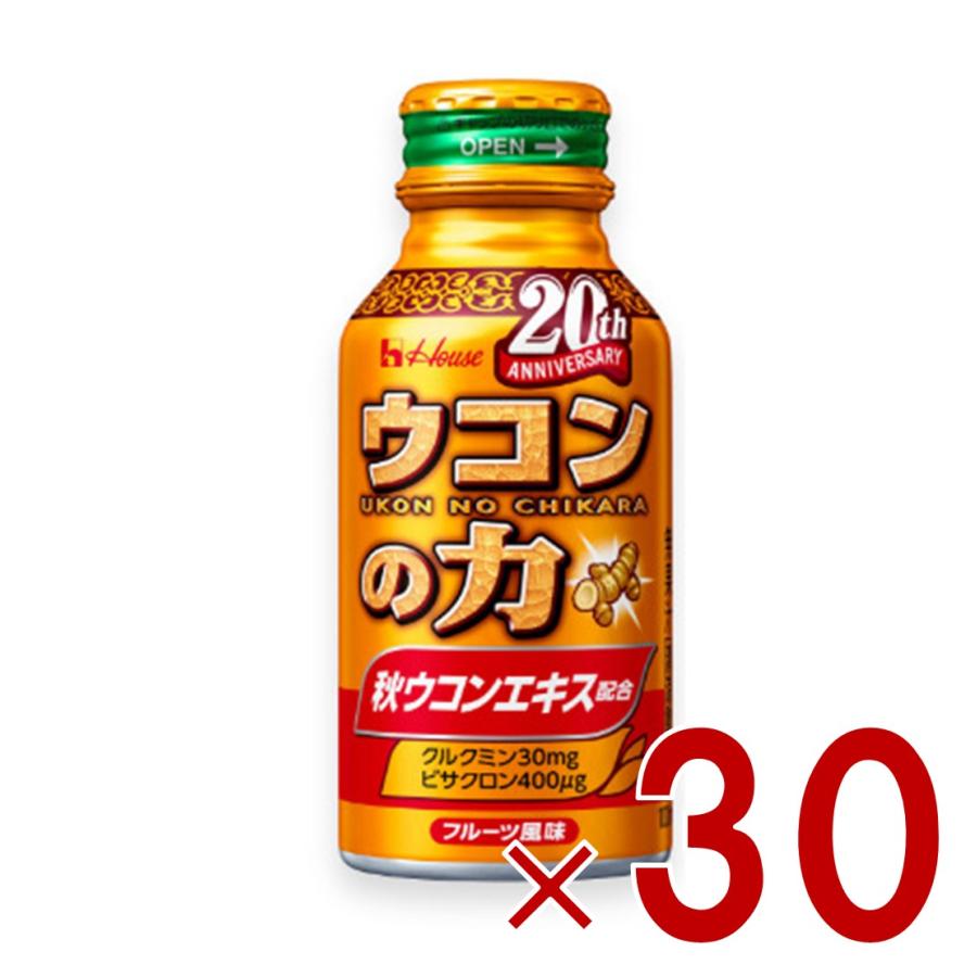 ハウス ウコンの力 ドリンク 100ml ボトル缶 ウコンエキスドリンク