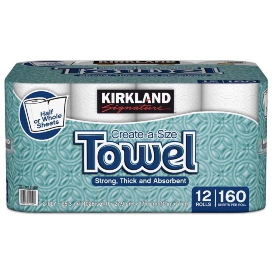 コストコ カークランド ペーパー タオル 160シート 12ロール kirklandpapertawel1SG Line ヤフー店