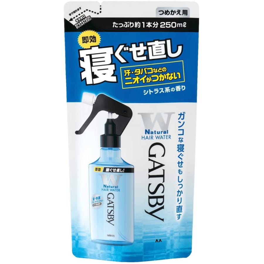 Sg Line 店マンダム ギャツビー 寝ぐせ直し ウォーター つめかえ Gatsby 詰め替え 250ml つめかえ用