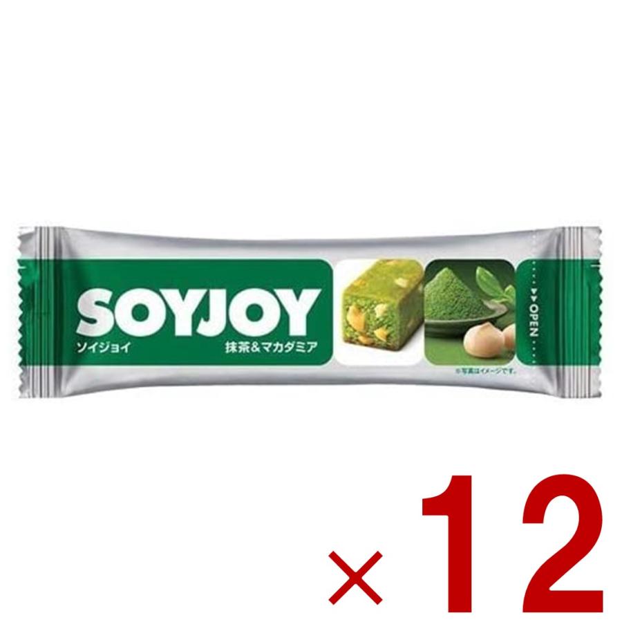 ソイジョイ 抹茶マカダミア ダイエット おやつ soyjoy 大塚製薬 まとめ買い 12本セット（Yahoo!・SG Line ヤフー店）