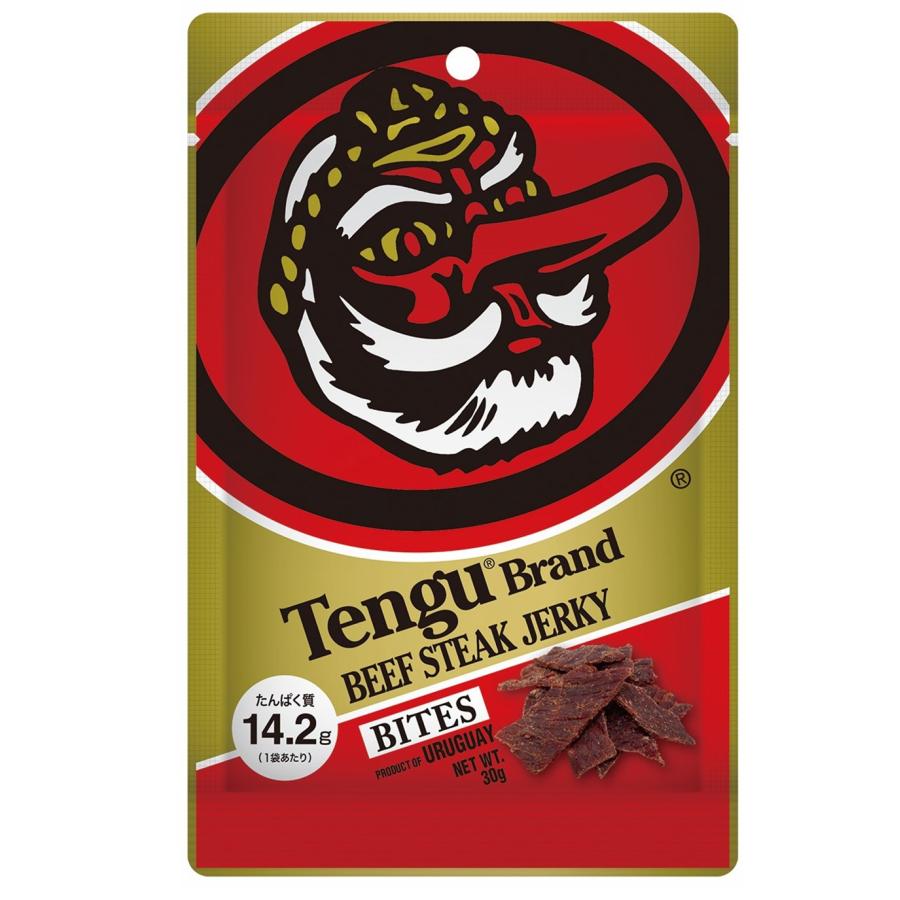②価格変更しました・お得満点セール！テングゴールドビーフジャーキー2oz×36袋 テング ビーフジャーキー バイツ 30g おつまみ 天狗 送料無料 ビール