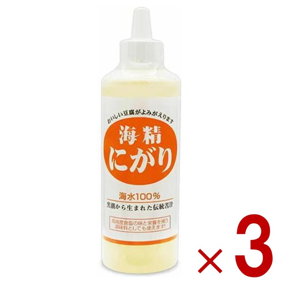 海の精 海精にがり 200ml ボトルタイプ にがり 苦汁 国産 3個 の商品画像