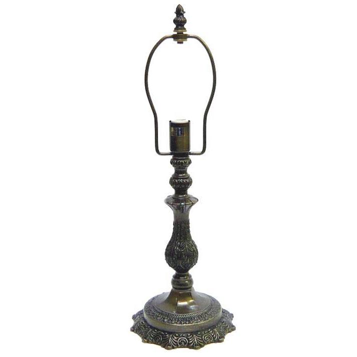 7731：KSL-21ステンドグラス ランプベース クラシック H44.5cm 23/12