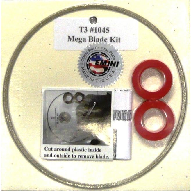 メガブレード トーラス3リングソー用 ダイヤモンド 替刃 GEMINI