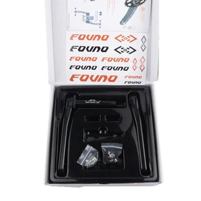 正規輸入元 Fovno-ロードバイク用ストレートクランクセット，アルミニウム合金部品，216mm，160mm，170mm，172.5mm，175