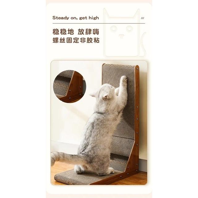 メーカー取寄せ L-shaped Cat Scratcher Board Detachable Cat Scraper Scratching Post for Cat