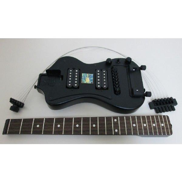 SGTech ポータブル型高級エレキギター　SGT-3DPEG01NH　ハムバッカーケース無し｜sgtechg