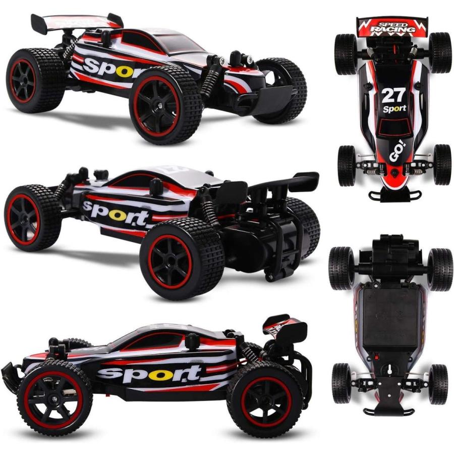Smija ラジコンカー 無線操作 2wd 防水rcカー 防振性 走破性抜群 高速ラジコン車 ラジコンカー子ども 1 赤い Www Kiambuassembly Go Ke