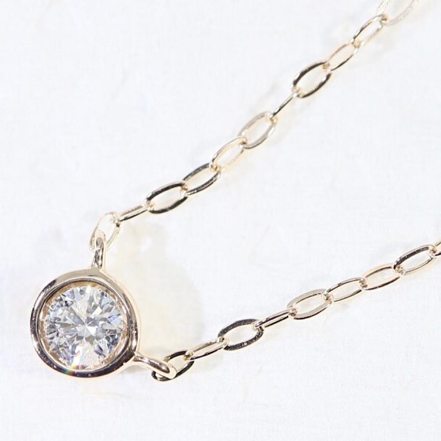 4℃ K18 ダイヤモンドネックレス レディース 中古 : Second-hand 