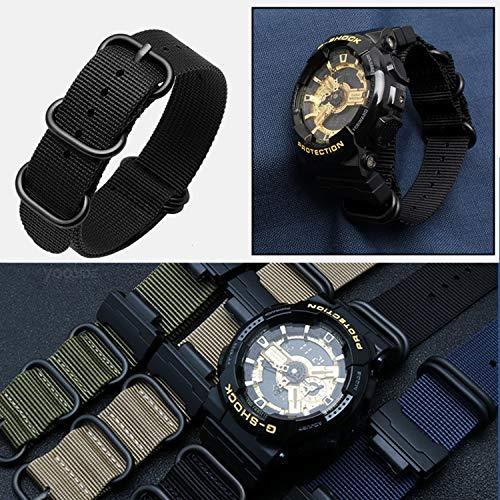 NATO ナイロン時計バンド 時計ベルト For Casio G-Shock GW-5000 5035