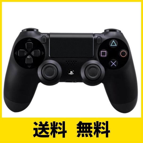 ワイヤレスコントローラー (DUALSHOCK 4) ジェット・ブラック PS4専用
