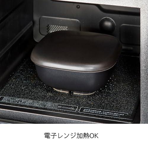 HARIO(ハリオ) ご飯釜のおひつ 電子レンジ対応 2合 陶器 日本製 GO-2-B-W｜sh-price｜02