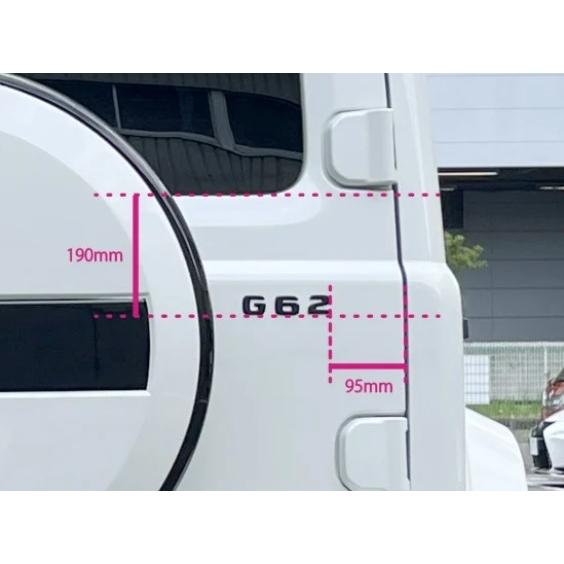 G62/G62S(クロームメッキ)エンブレム ジムニーJB64W・ジムニーシエラ