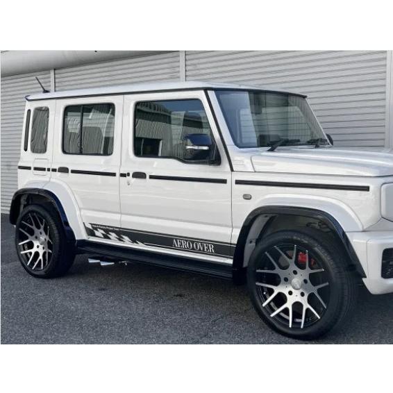 G62Lルーフモール ジムニーノマドJC74W 5ドア専用【エアロオーバー