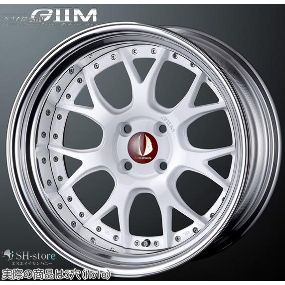 タイヤホイールセットAIMGAIN-GIIM(エイムゲイン2P)G2M 21インチ【厳選 
