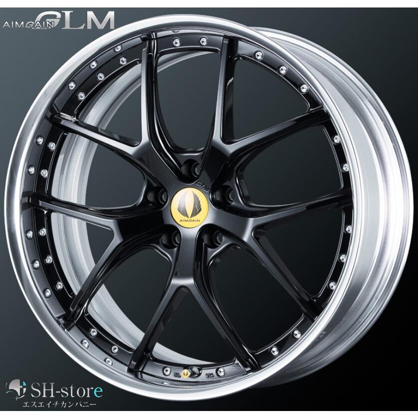 レクサスLS500/LC500タイヤホイールセットAIMGAIN-GTM(エイムゲイン2P