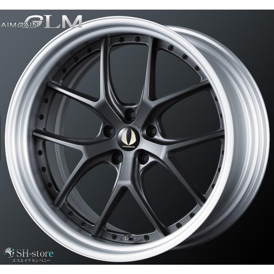 レクサスLS500/LC500タイヤホイールセットAIMGAIN-GTM(エイムゲイン2P