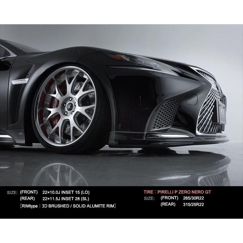 レクサスLS500/LC500タイヤホイールセットAIMGAIN(エイムゲイン)GIIM