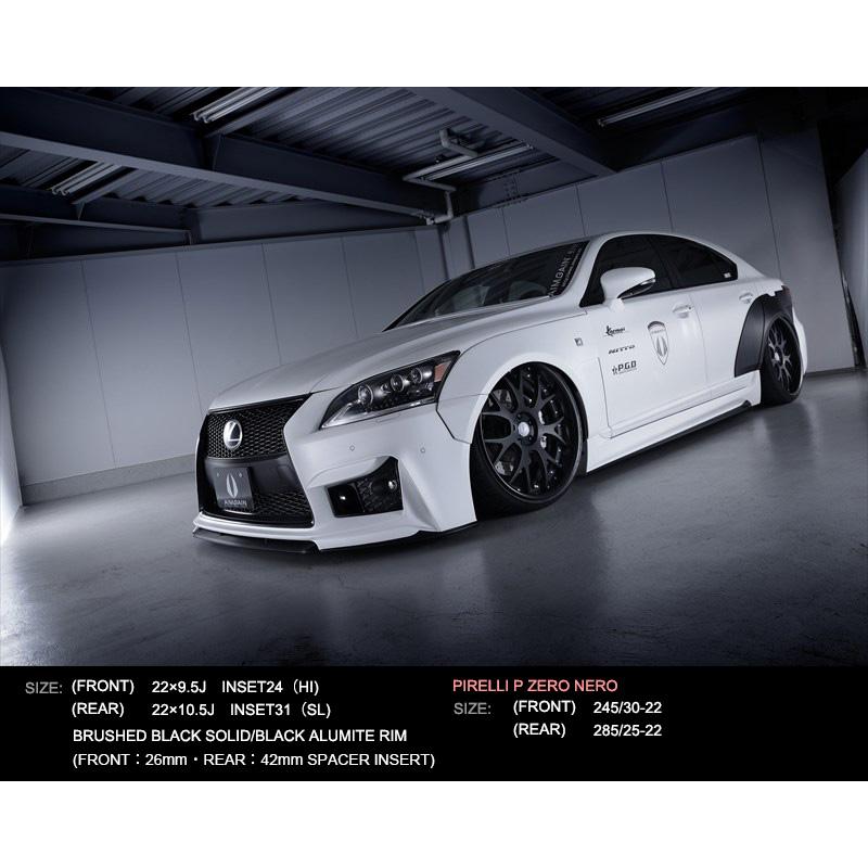 レクサスLS500/LC500タイヤホイールセットAIMGAIN(エイムゲイン