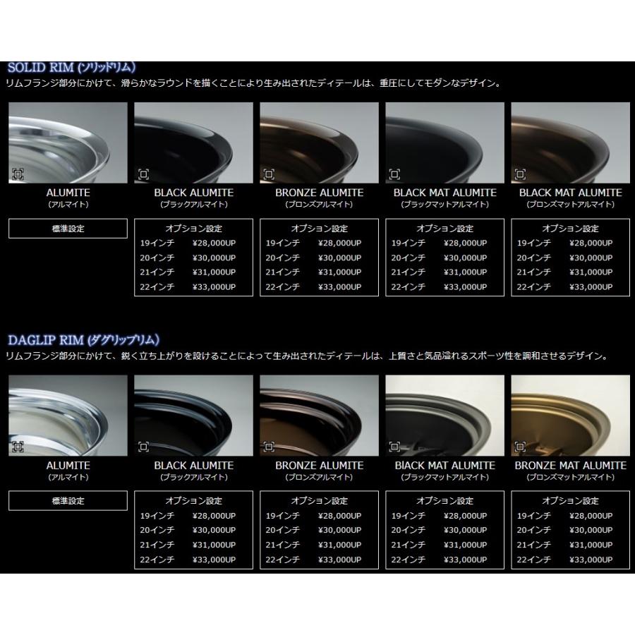 レクサスLS460タイヤホイールセットAIMGAIN-GLM(エイムゲイン2P