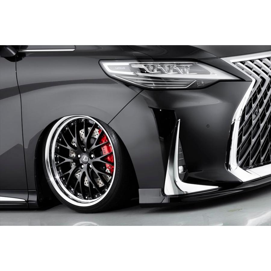 めありん レクサスLS460タイヤホイールセットAIMGAIN-GLM(エイムゲイン2P