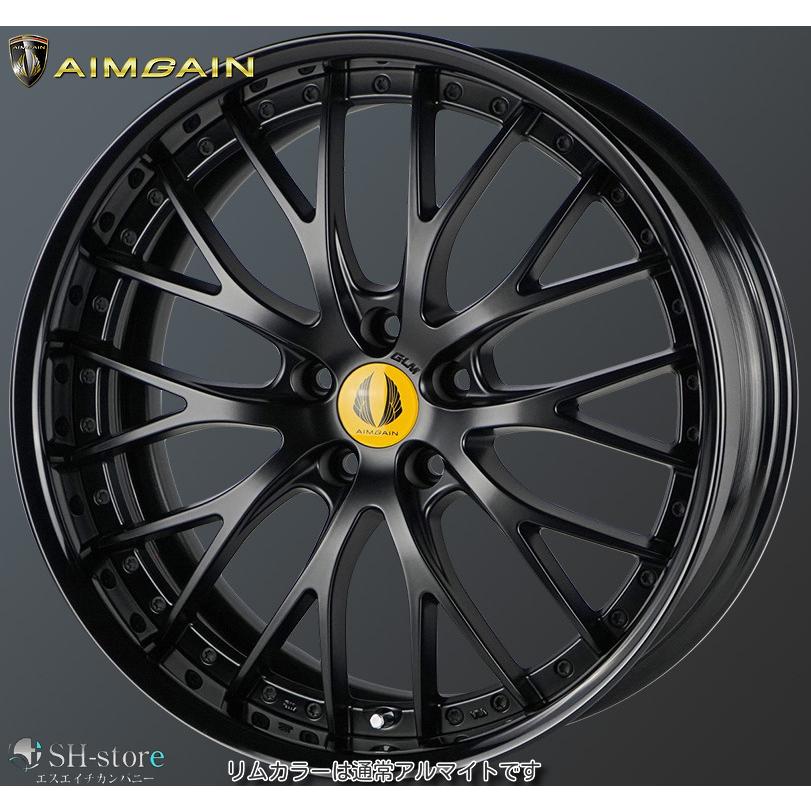レクサスLS500/LC500タイヤホイールセットAIMGAIN-GLM(エイムゲイン2P