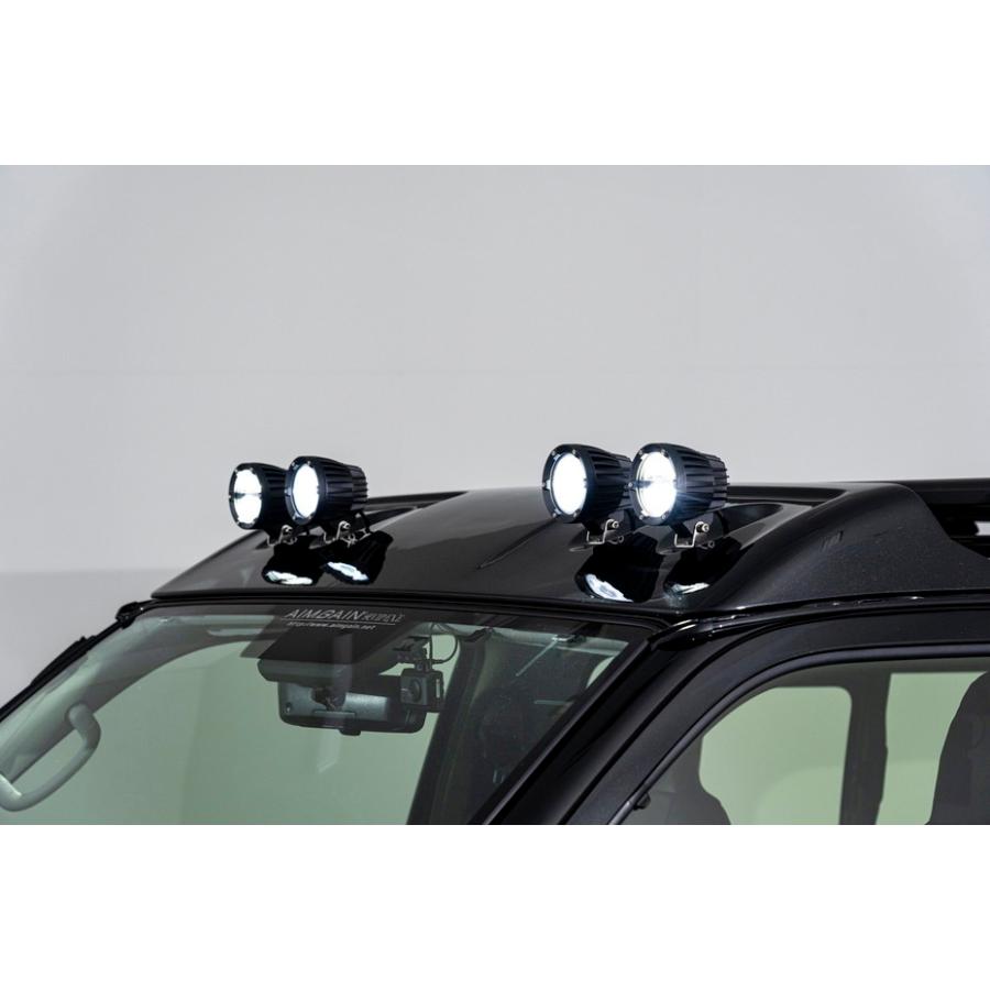 200系ハイエース1〜7型標準ナローボディ クワッドフロントルーフ(LED
