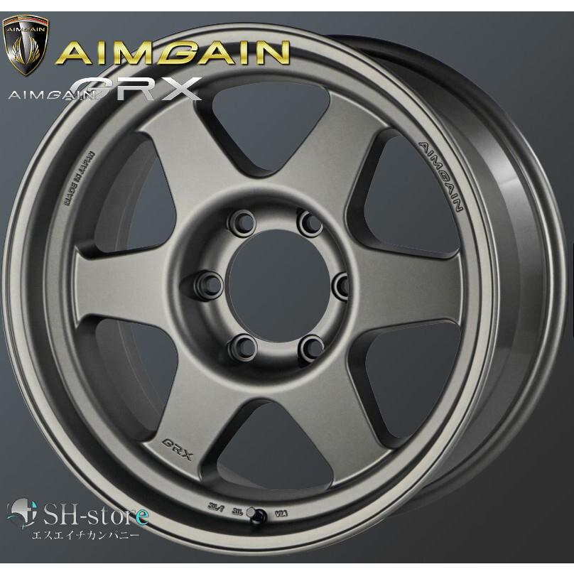 エイムゲイン(AIMGAIN)GRXモノブロック18インチ【265/60R18ホイール