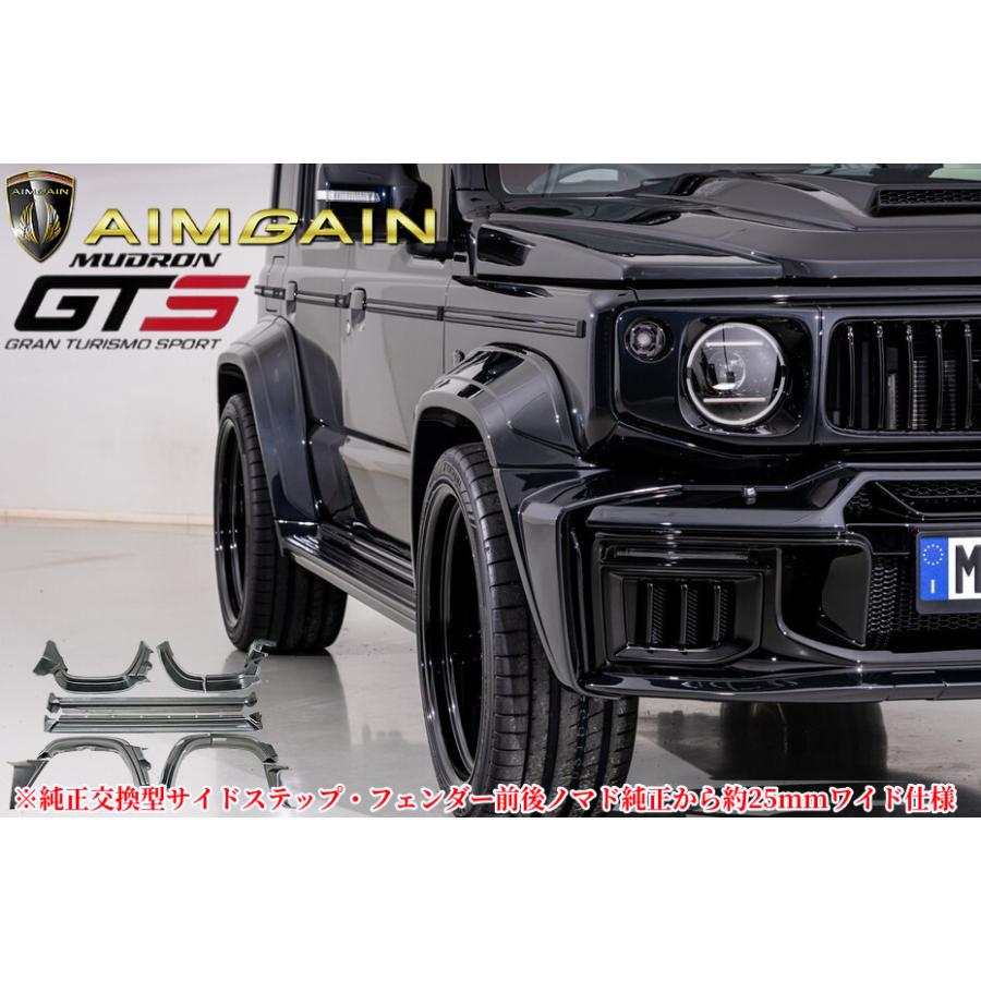 JC74Wジムニーノマド(AIMGAIN)エイムゲインMUDRONワイドフェンダー+