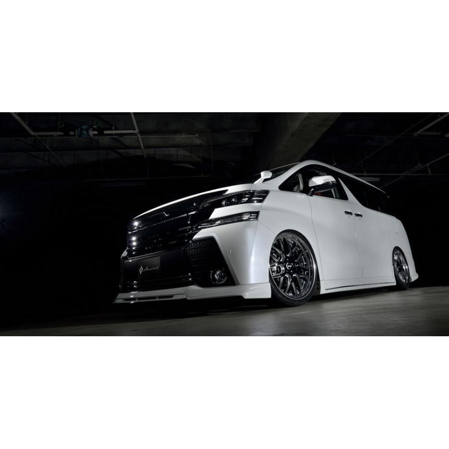 アミスタット ライエンM07 21インチ 【厳選輸入245/35R21ホイールタイヤセット】 20系/30系アルファード・ヴェルファイアに最適 〈タイヤ銘柄選べます！〉の画像