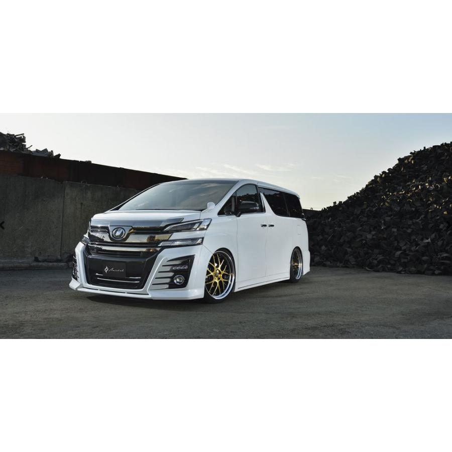 アミスタット ライエンM07 21インチ 【厳選輸入245/35R21ホイールタイヤセット】 20系/30系アルファード・ヴェルファイアに最適 〈タイヤ銘柄選べます！〉の画像