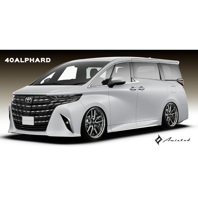 レクサスLS460タイヤホイールセットアミスタット(Amistad)T025 21インチ【厳選輸入245/35R21\u0026285/30R21】LEXUS LS600hLに最適〈タイヤ銘柄選べます〉の画像