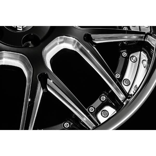レクサスLS460タイヤホイールセットアミスタット(Amistad)M07 21インチ【厳選輸入245/35R21\u0026285/30R21】LEXUS LS600hLに最適〈タイヤ銘柄選べます〉の画像