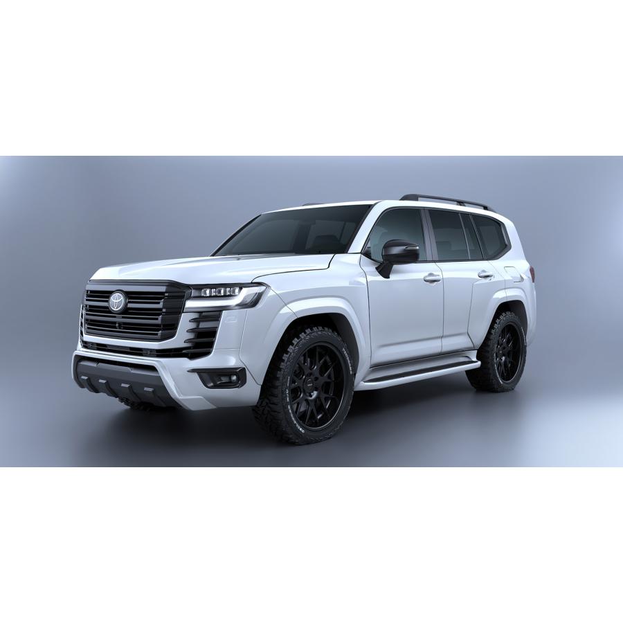 TOYOTA フロントバンパーガーニッシュ 300系ランドクルーザーZX フロントバンパーガーニッシュ2P【カーボン製