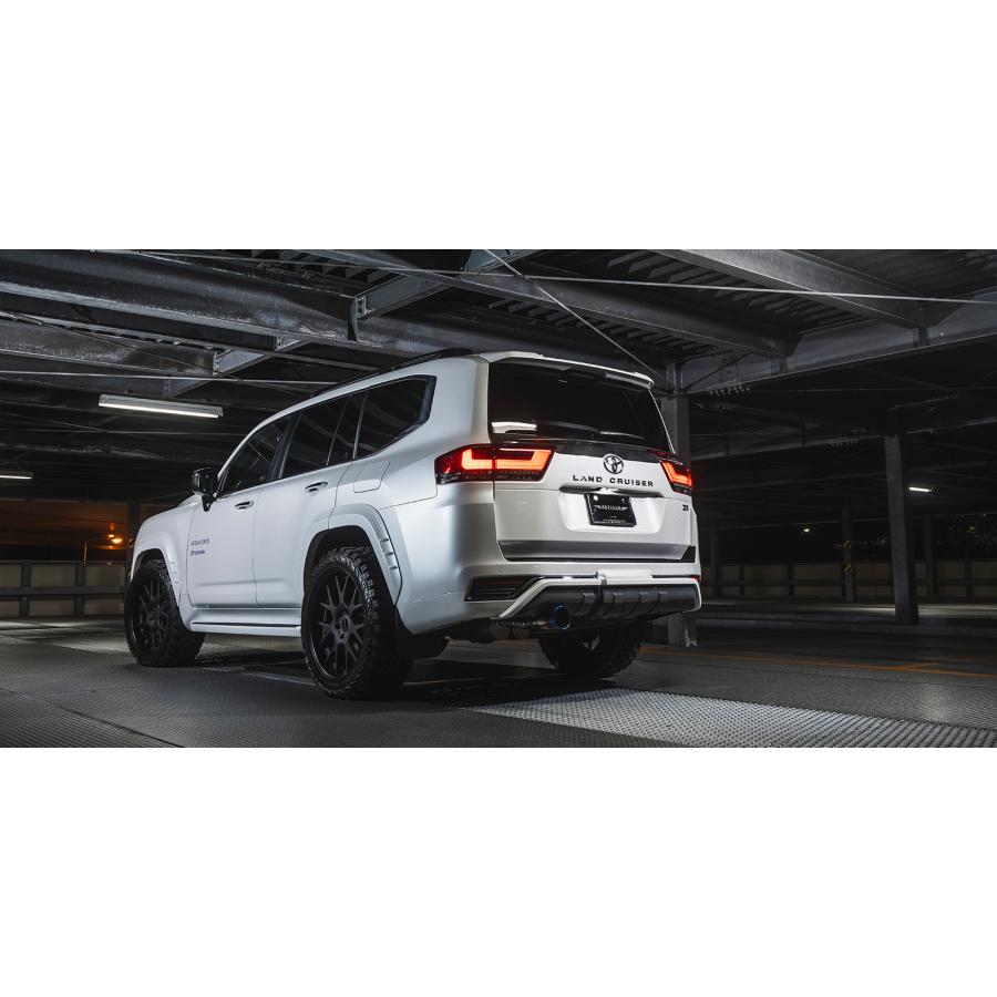 300系ランドクルーザーZX リアゲートスポイラー【カーボン製・FRP製