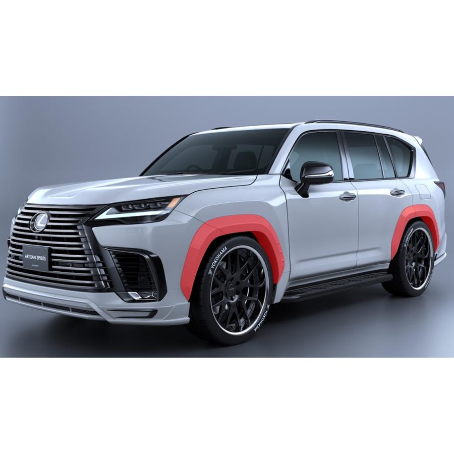 【未使用】【値下げ】LEXUS 自動式ワインセーバー LEXUS LX600エクゼクティブグレード】50mmオーバーフェンダーキット8P
