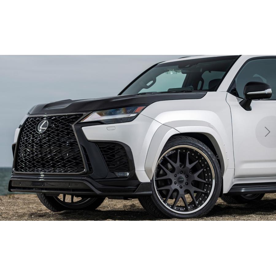 LEXUS LX600 Fスポーツ】フロントハーフスポイラーカーボン/FRP製