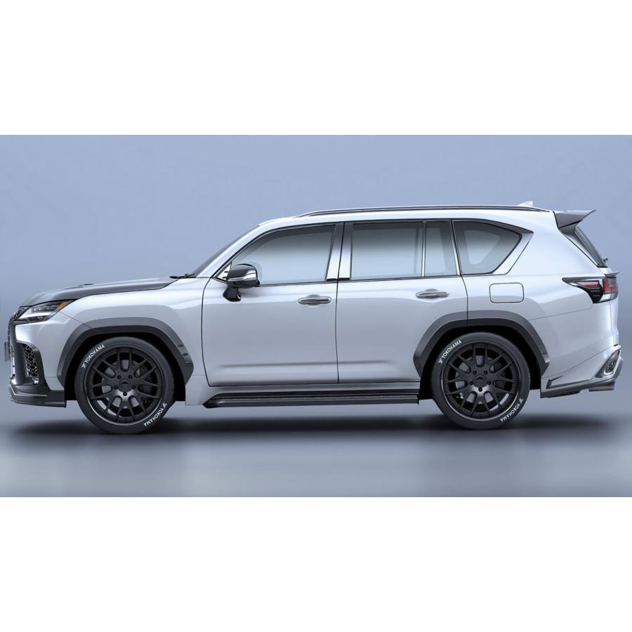LEXUS LX600 Fスポーツ】フロントハーフスポイラーカーボン/FRP製