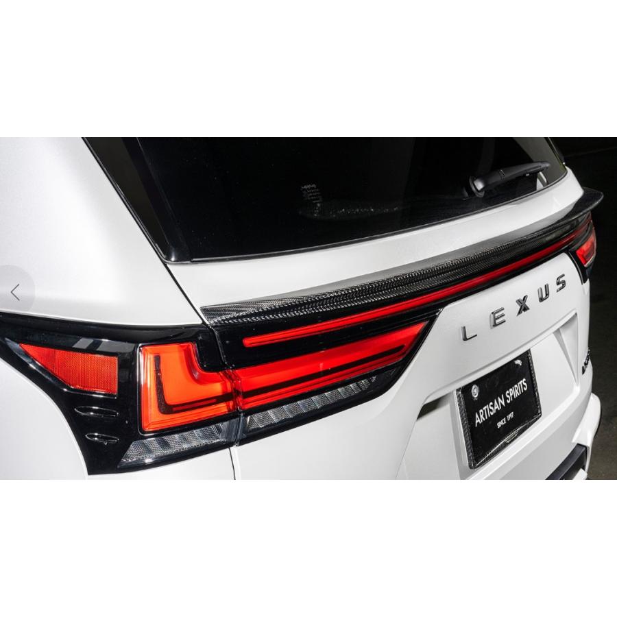 LEXUS LX600 Fスポーツ】リアゲートスポイラーカーボン/FRP製アーティ