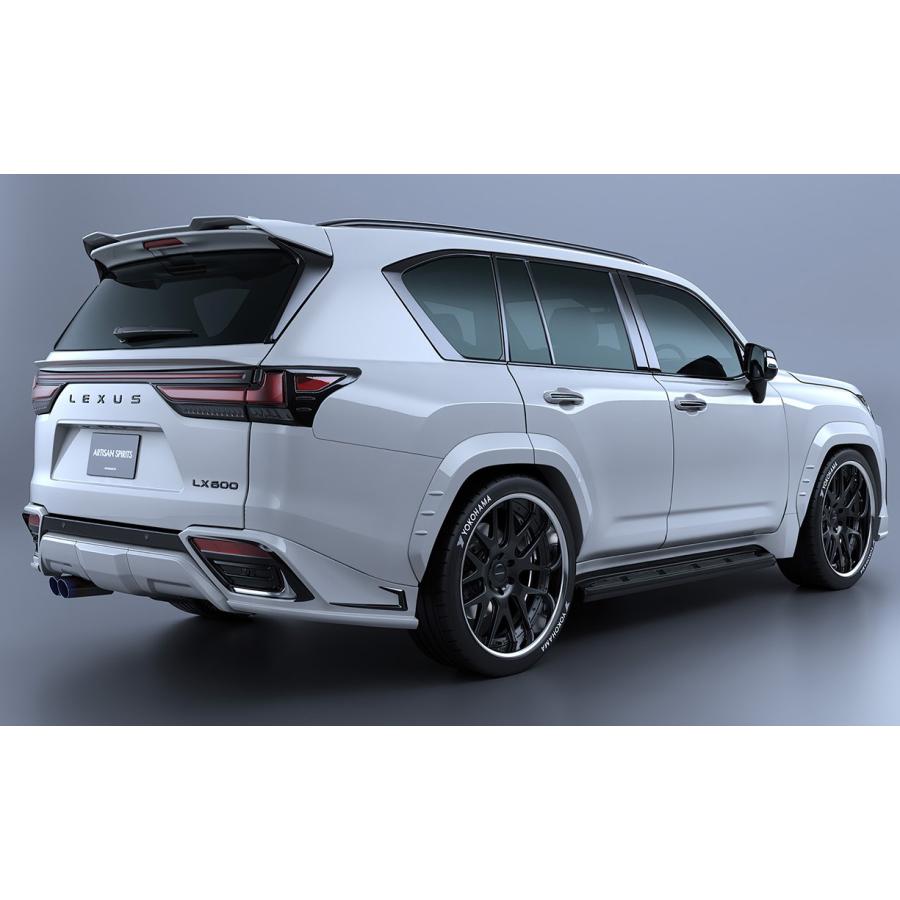 LEXUS LX600 Fスポーツ】リアルーフスポイラーカーボン/FRP製 LEXUS LX600 Fスポーツ】リアルーフスポイラーカーボン/FRP製