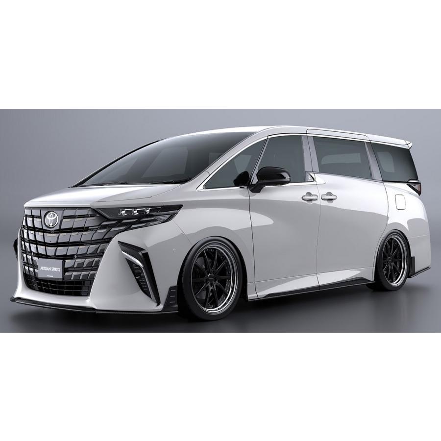 専用　6枚 フロントバンパーガーニッシュ2Pカーボン製・FRP製アーティシャン