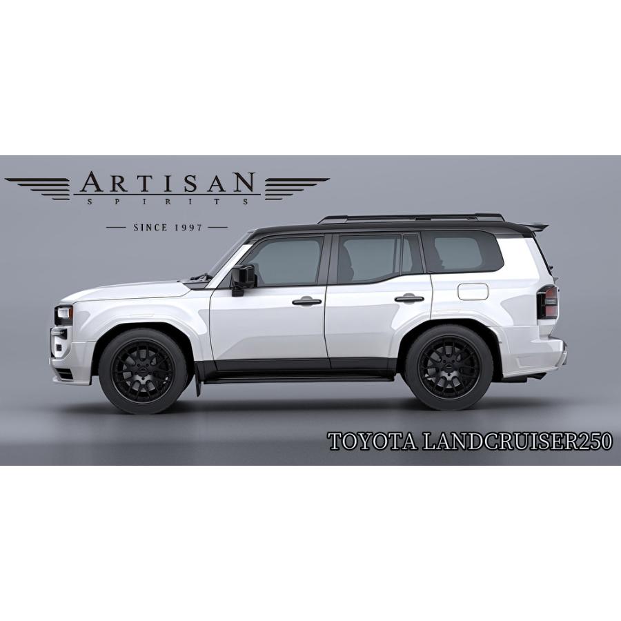 250系ランドクルーザー】オーバーフェンダーキットFRP製未塗装