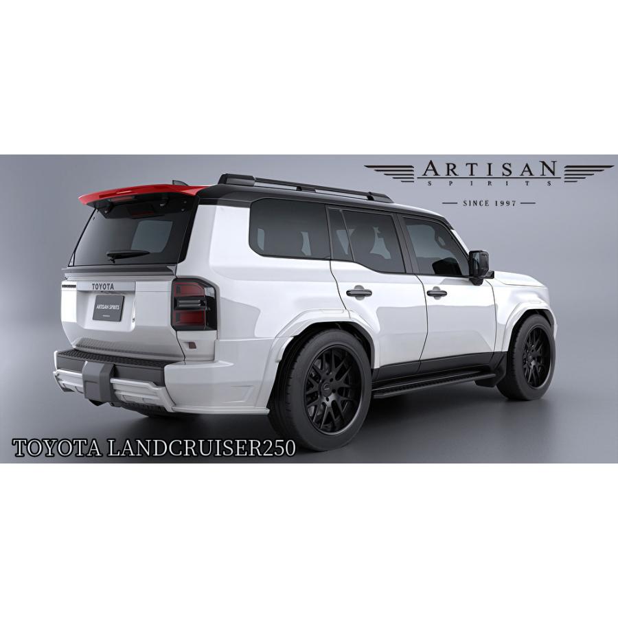 【新車外し】トヨタ ランクル 250 純正 リアスポイラー ホワイトパール KUTOOK ランクル250 テールゲートスポイラー VX GX ZX 外装パーツ