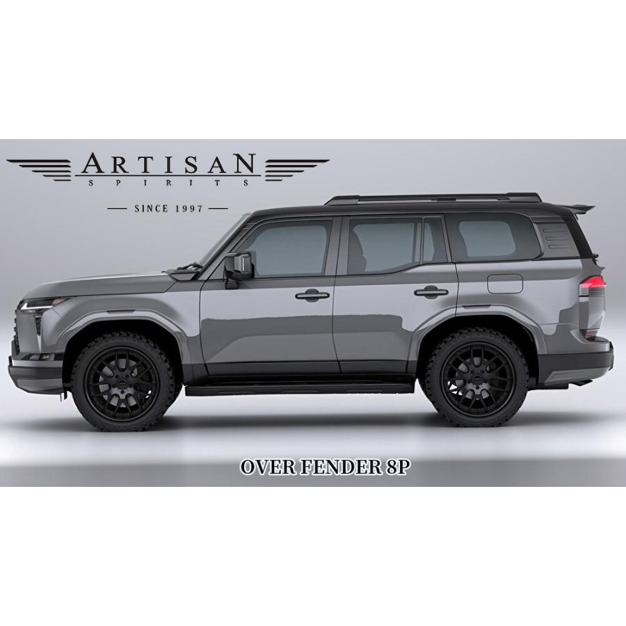 GX550オーバーテイルプラス】オーバーフェンダーキット8P カーボン製