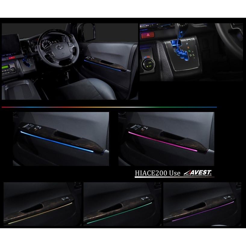 200系ハイエース LEDインテリアイルミネーション スカイビュー 200系ハイエース LEDインテリアイルミネーション スカイビュー