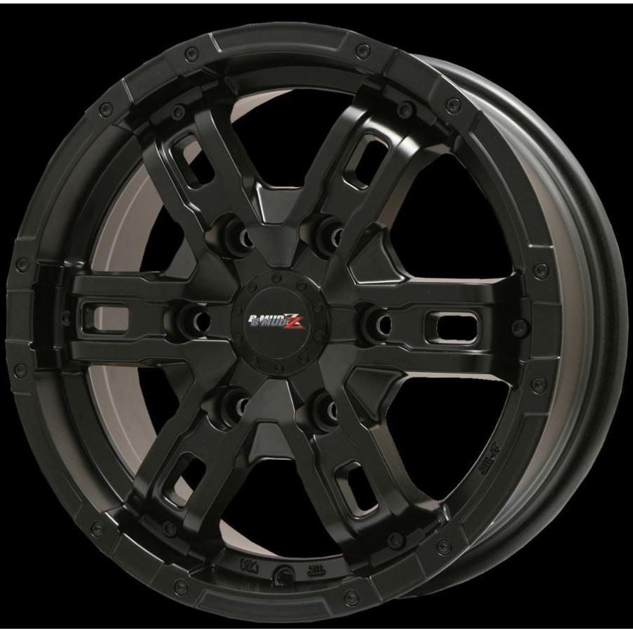 ビッグウェイ(BIGWAY) ビーマッドZ マットブラック 15インチ 【厳選